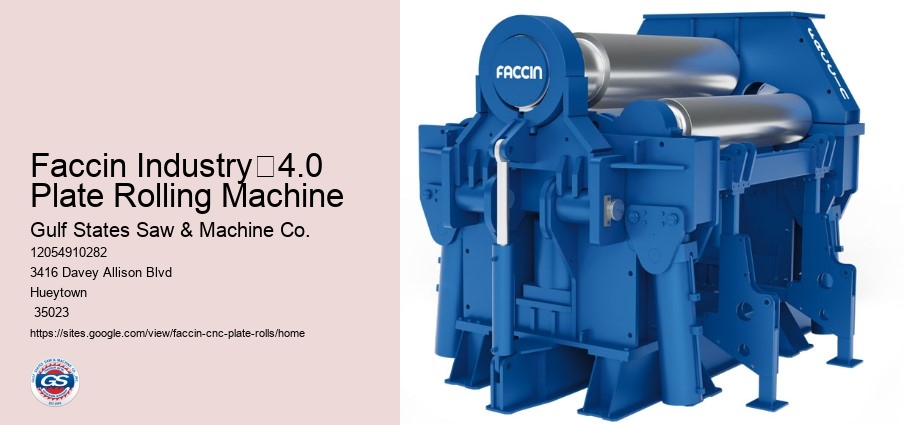 Faccin Industry 4.0 Plate Rolling Machine